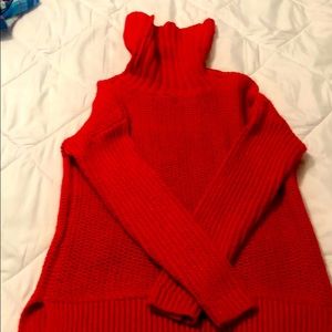 Red Wool Sweater